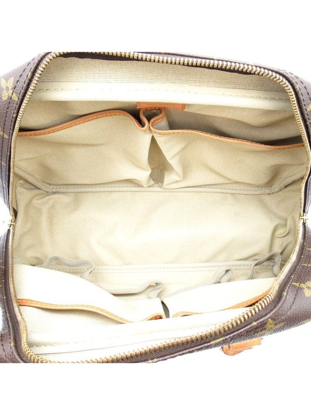 ★SOLD★ ★SOLD★ Louis Vuitton Deauville Monogram Handbag Brown - Picture 7 of 7